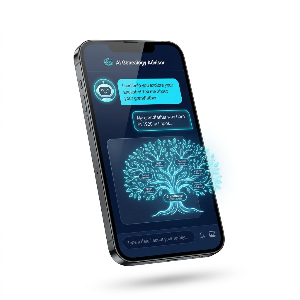 FamilyTree AI chat interface